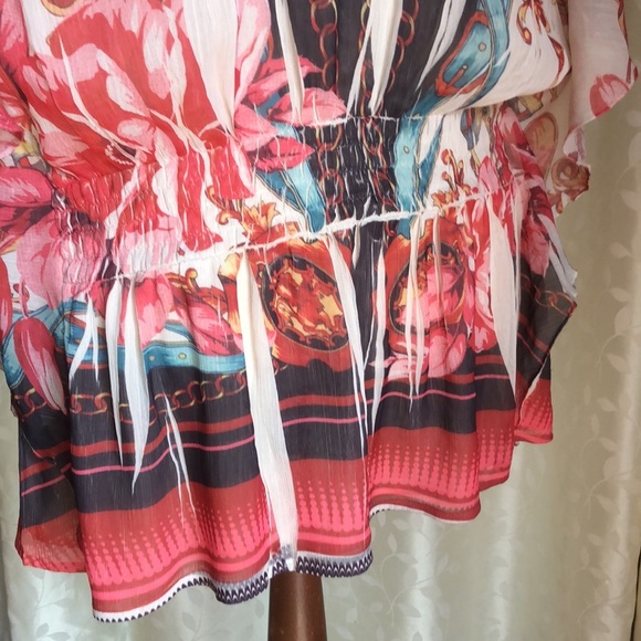 Blouse manches papillon - Picture 4 of 5